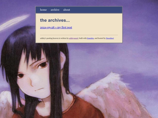 archive screenshot