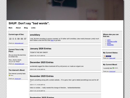 smoldiary screenshot