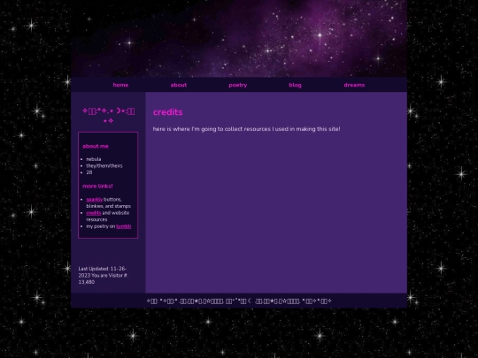 credits screenshot