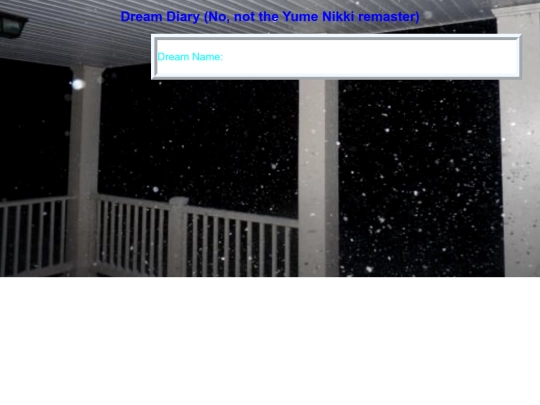 dreamdiary screenshot
