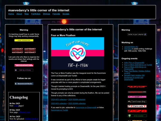 events/fourormore-ficathon screenshot