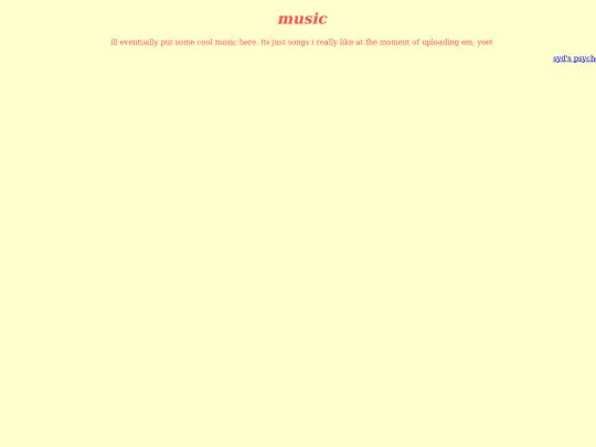 music screenshot