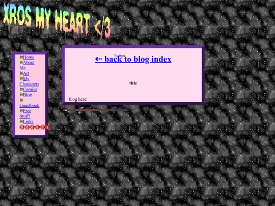 blog/blank_blog_page screenshot