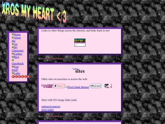 links screenshot