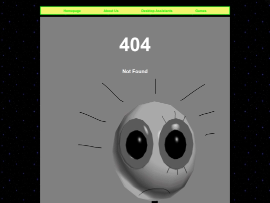 not_found screenshot