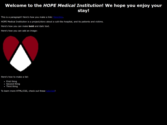 projects/hope-mi screenshot