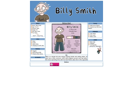 Characters/Billy screenshot