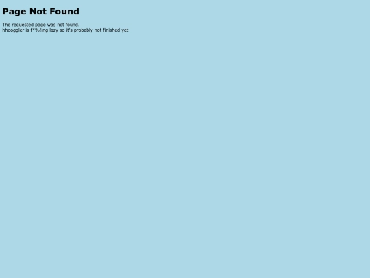 not_found screenshot