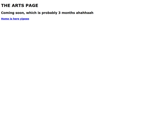 arts_page screenshot