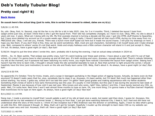 blog screenshot
