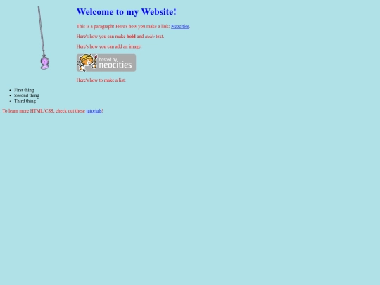 test screenshot