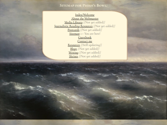 SITEMAP/sitemap screenshot