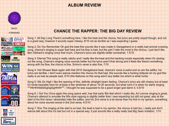reviewsub screenshot