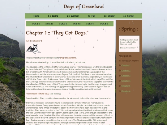 chaptertemplate screenshot