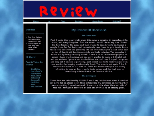 beercrushreview screenshot