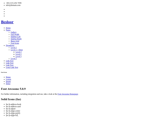 images/font-icons screenshot