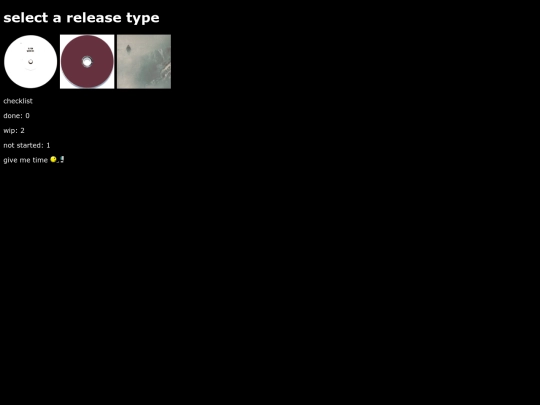 info screenshot