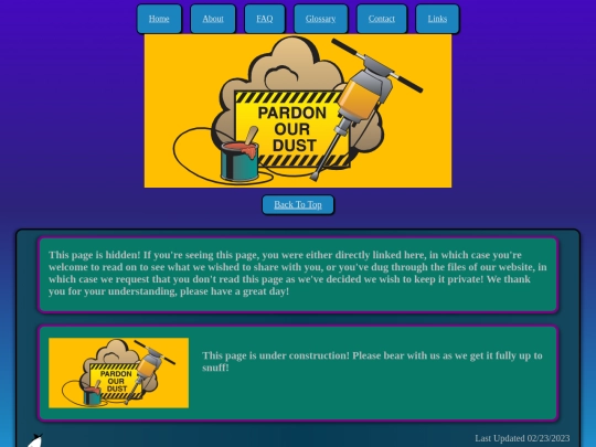 hidden/templatebasic screenshot