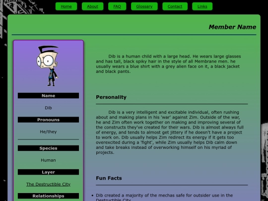 member/dib screenshot