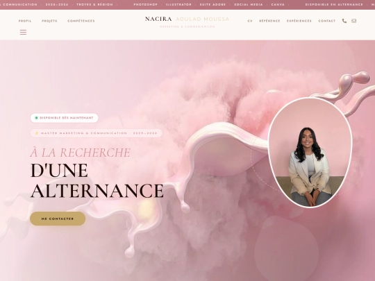 Portfolio screenshot