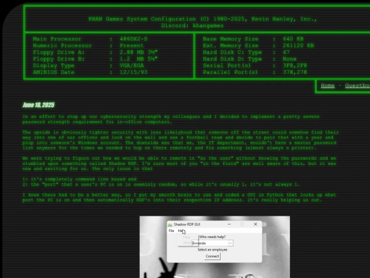 blog screenshot