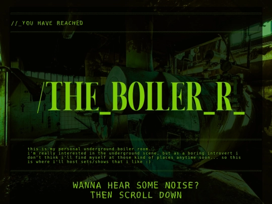 underground/BOILER-ROOM screenshot