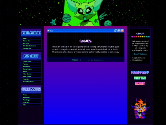 games screenshot