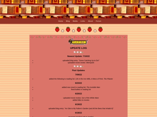 updates screenshot