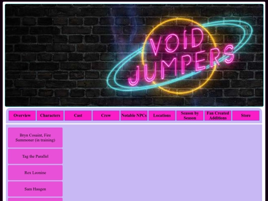 characters screenshot