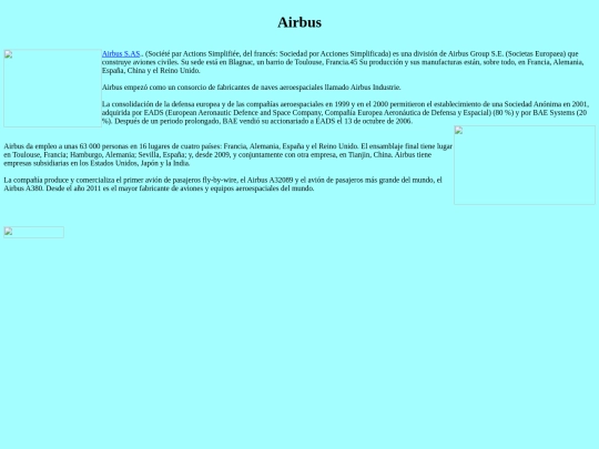 Airbus screenshot