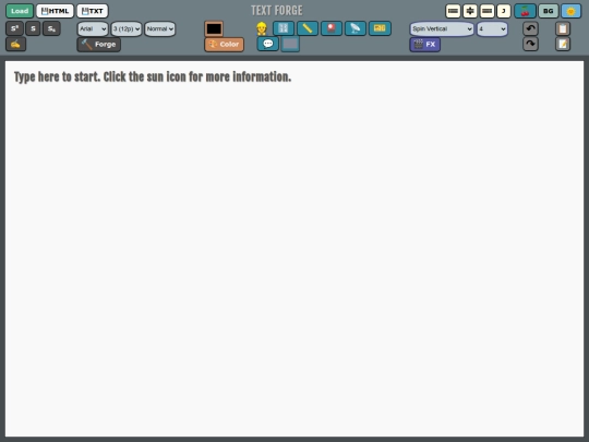 Software/TextForge screenshot
