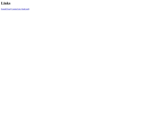 links screenshot