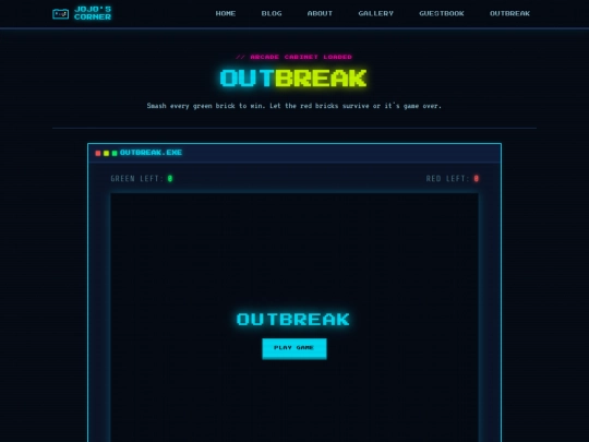 outbreak screenshot