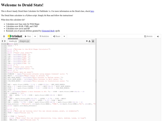 index screenshot