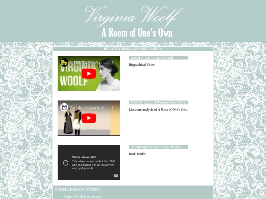 links screenshot