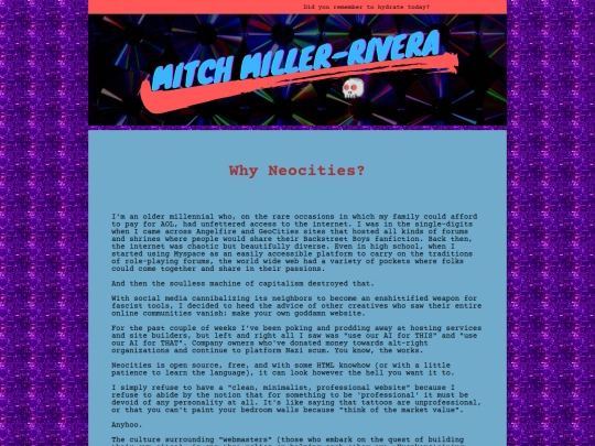 posts/whyneocities screenshot