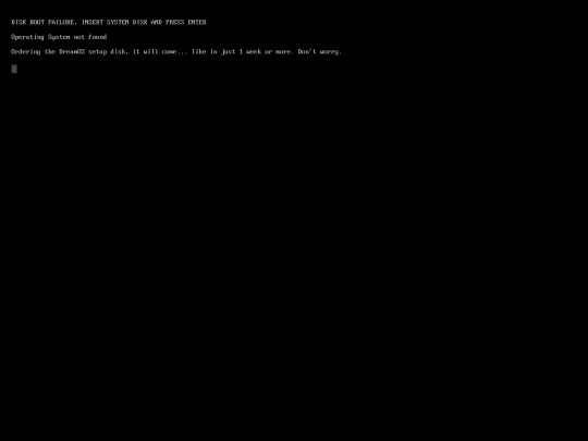 DreamOS screenshot
