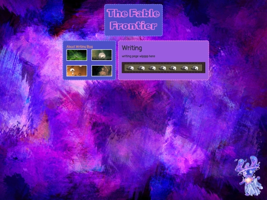 writing screenshot