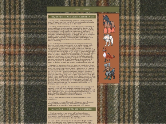 blog screenshot