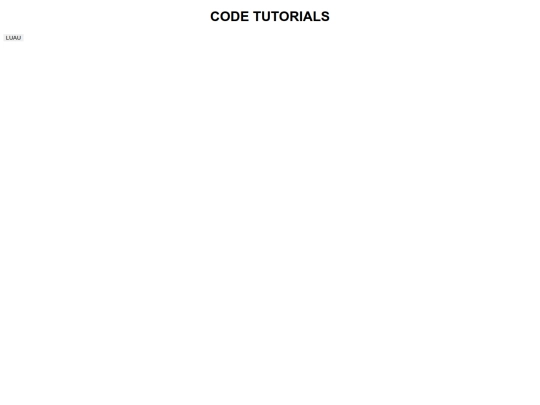 codettutorials screenshot