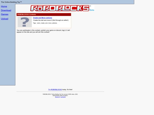 contests-page screenshot