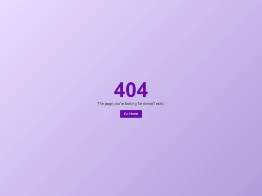 404 screenshot