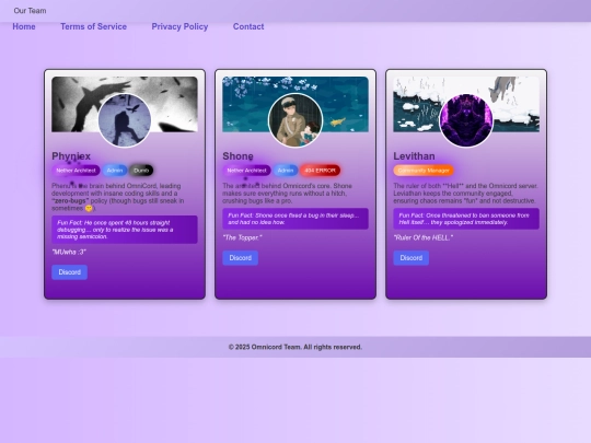 team screenshot