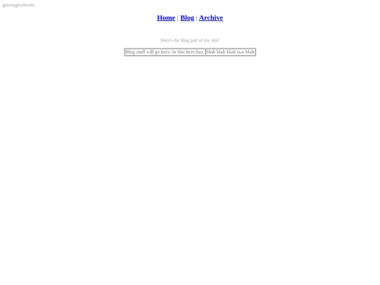 blog screenshot
