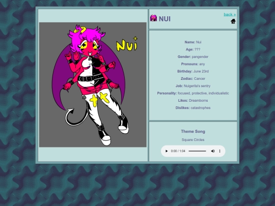 universe/charas/nui screenshot