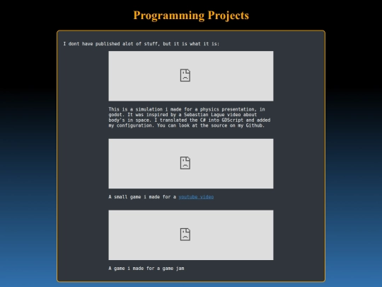 otherPages/programming_projects screenshot