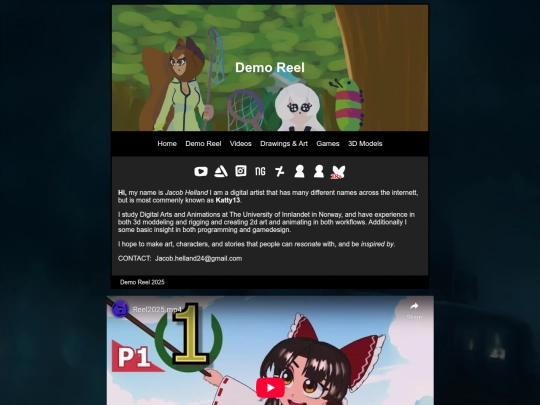 Demoreel screenshot