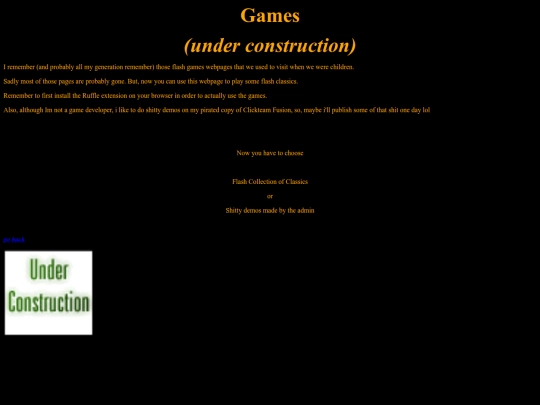 games screenshot