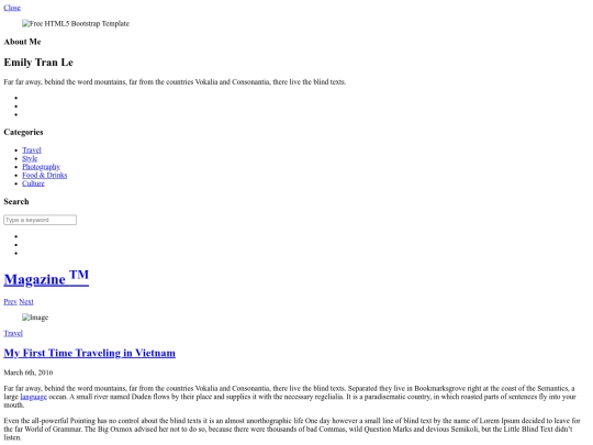 css/single screenshot