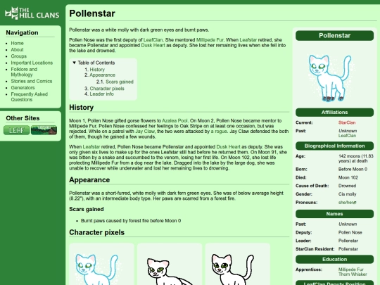 cats/pollenstar screenshot